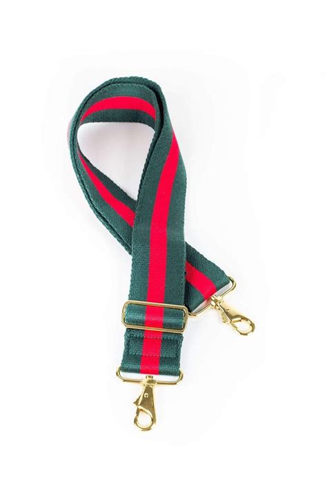 gucci blue and red bag strap|gucci bag strap only.